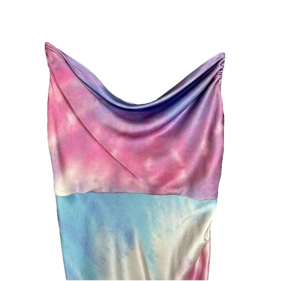Retrofete Auris Size S Dress Tie Dye 100% Silk Lover Era Concert Party - Picture 7 of 11